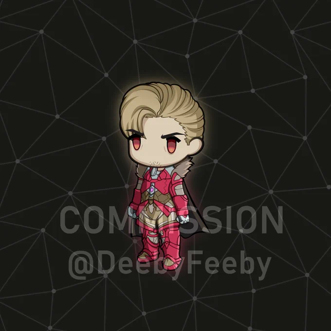 (XC3 spoilers) Consul D chibi for @/imaginarymaggie 