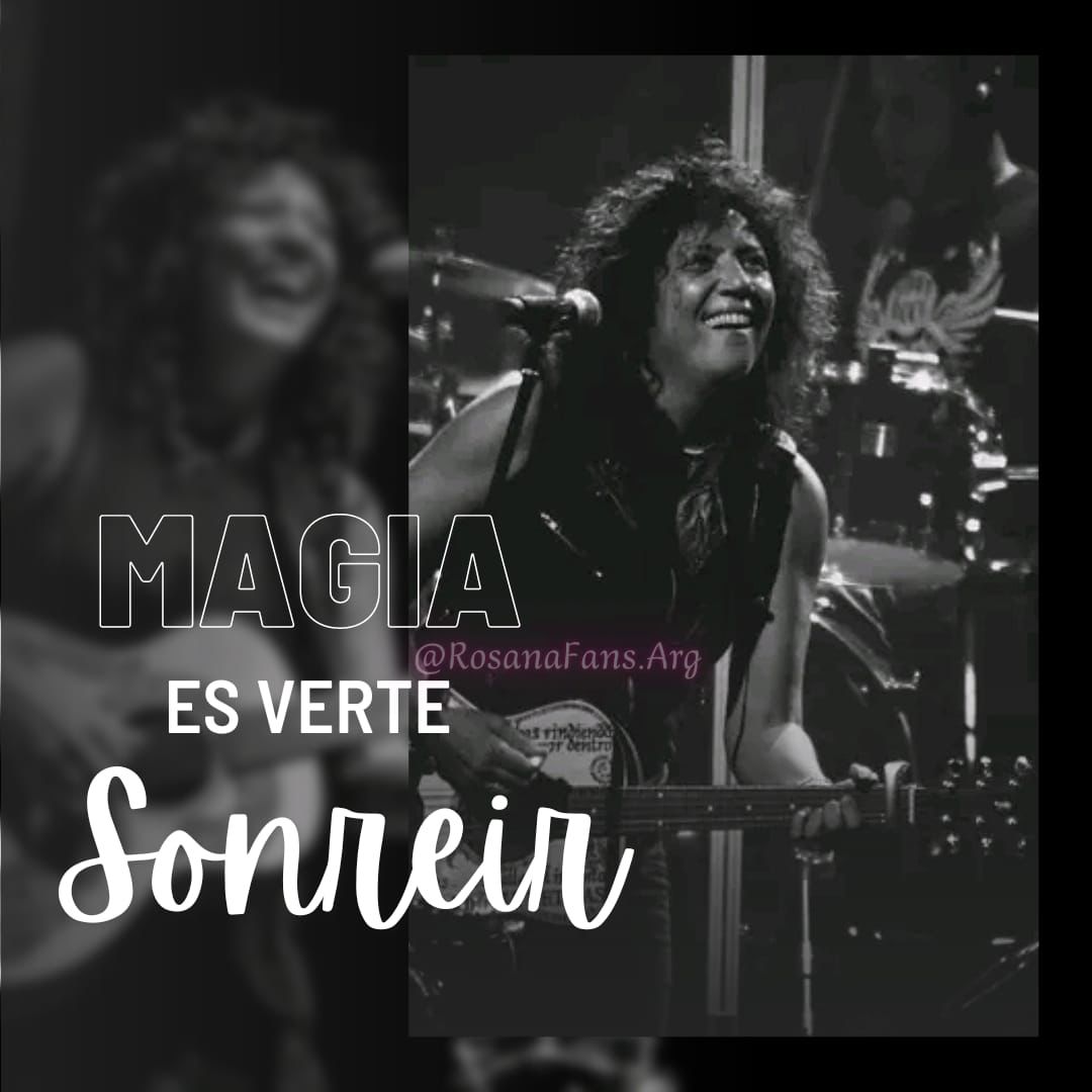 RosanaFansArg's tweet photo. Magia Es Verte Sonreir😁💕 
@RosanaOficial
#FelizSabado #FelizFindeSemana #MasProntoQueTardeMasAltoQueNunca #ProntoViviremosLoSoñado #LoMejorEstaPorLlegar #PlanVe https://t.co/iDKCX402bG
