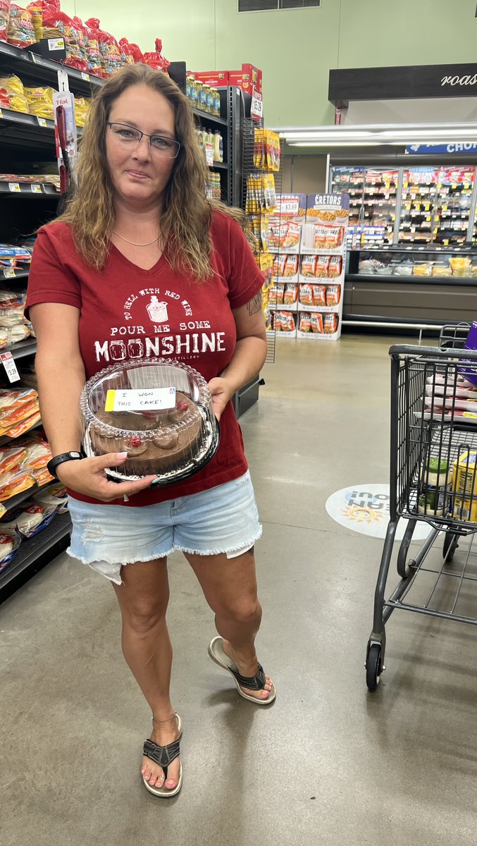 Congratulations to Connie Wilkinson who was one of our winners in the Musical Cake Walk! 🎂