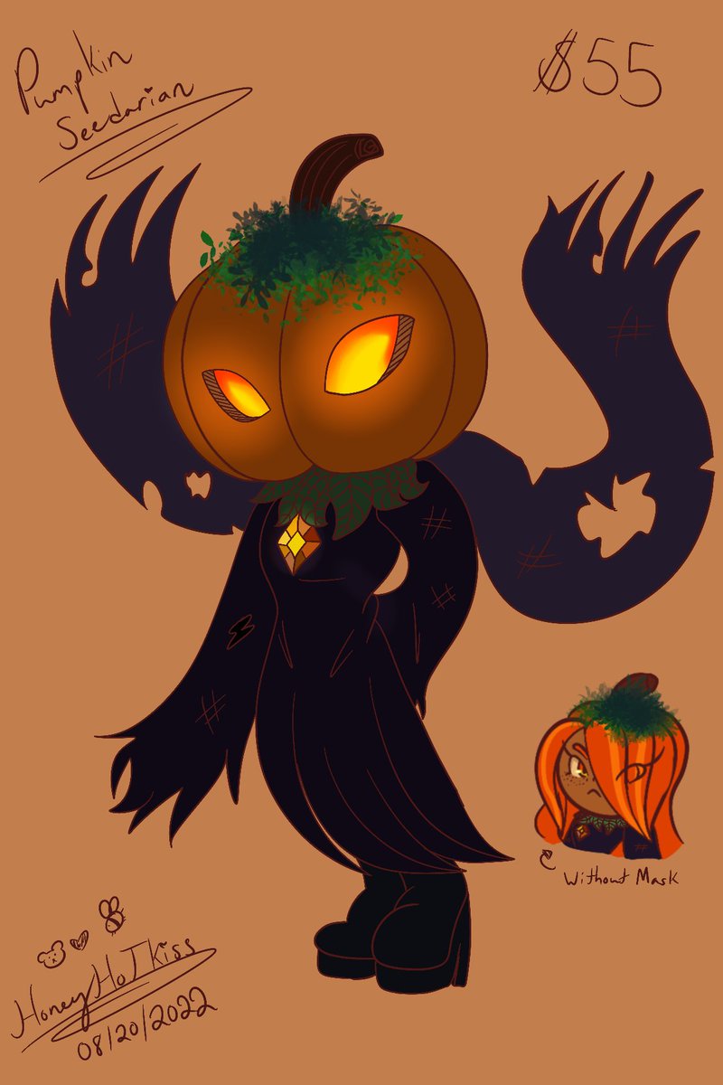 werehoglover69's tweet photo. Sonic OC Adoptable: Pumpkin Seedarian $55
DM to claim!!! PayPal or Ko-Fi for payment!!!
#sonicadopts #adoptablesopen #adopts #adoption #sonicdesigns #adopt https://t.co/V3mjoTeKqk https://t.co/G7w0ohYKYa