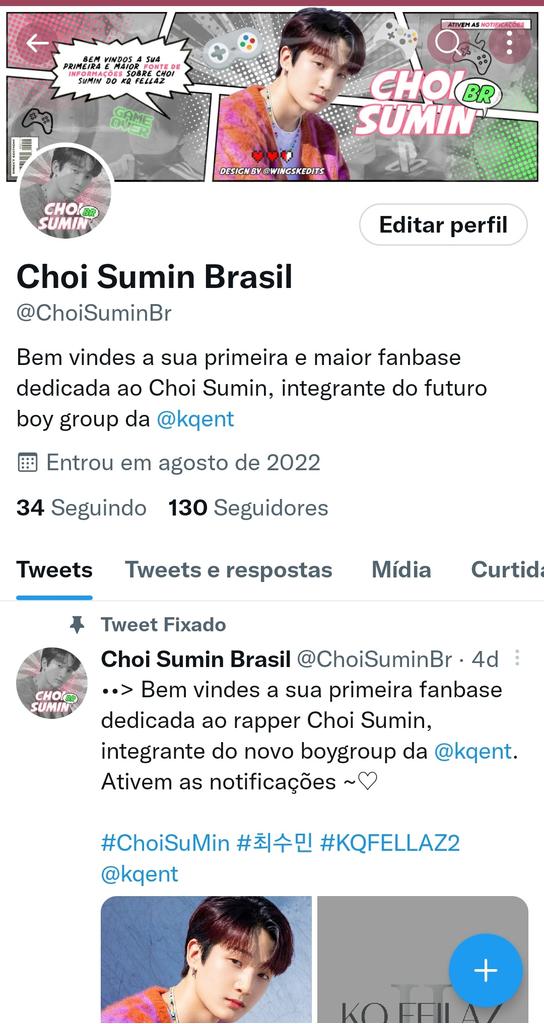 Choi Sumin Brasil tweet media