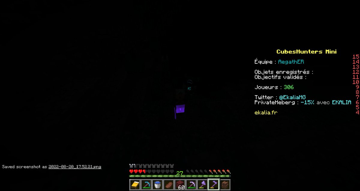 Redemoles's tweet photo. Nous avons rempli l'objectif 1 !

Équipe "AegathER"
@EkaliaMG #CubesHuntersMINI https://t.co/O7fTvnEqUb