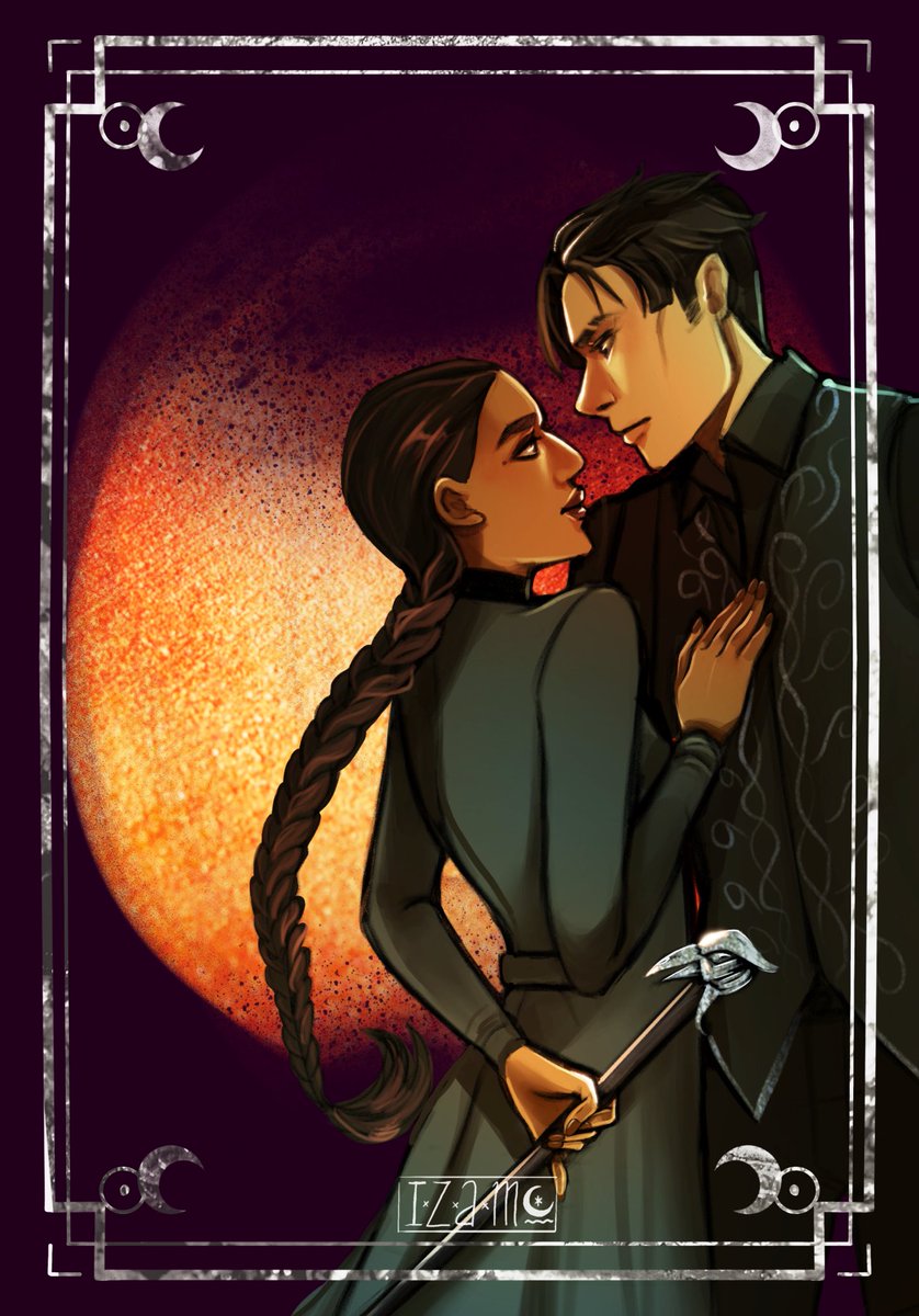izam_w's tweet photo. Kanej 💜 #sixcrows #shadowandbone #kanej #kanejfanart #kazbrekker #inejghafa #inej #kaz #netflix #grishaverse #grishatrilogy #fanart #art #procreate #artblog #artist #artistsoninstagram https://t.co/HktLgWkpQ2
