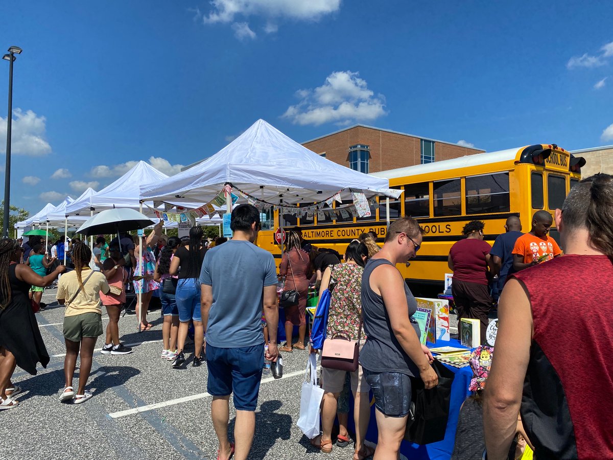 HRCWooldridge's tweet photo. #Thanks @s30mullin for doing all the heavy lifting at today’s #Back2BCPS Fest! Couldn’t have done it without you! @BaltCoPS #CollegeAndCareerReady Programs https://t.co/r9wIWAgryw
