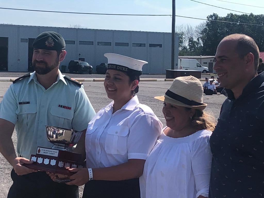 65IronDuke's tweet photo. Big CONGRATULATIONS to PO1 Grzybowski on being awarded the ANAVETS medal for Top Cadet on the Air Rifle Marksmanship Instructor course this summer at CTC Connaught.  You did Iron Duke proud! We can't wait to see your shinny new bling in uniform. https://t.co/HUfSp2iF3J