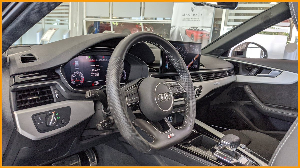 ecar1's tweet photo. Can you believe this Pre-Owned 2020 Audi A4 Premium Plus has less than 10,000 miles on it?! 😱 🤯 Come check it out before it's gone: https://t.co/J9HboqHDT4 https://t.co/diqs6qKsHW