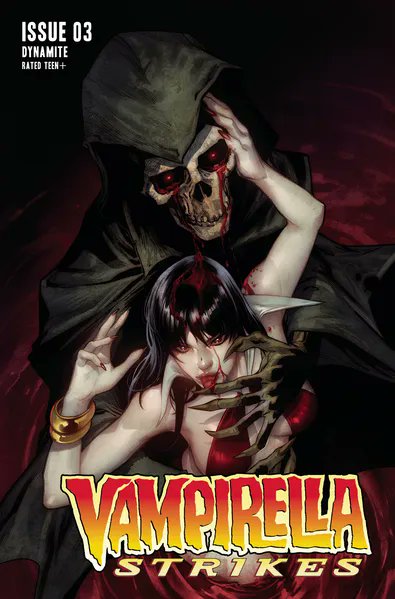 These @StephenSegovia #Vampirella covers are insanely good! #comicbooks #ComicArt #comic