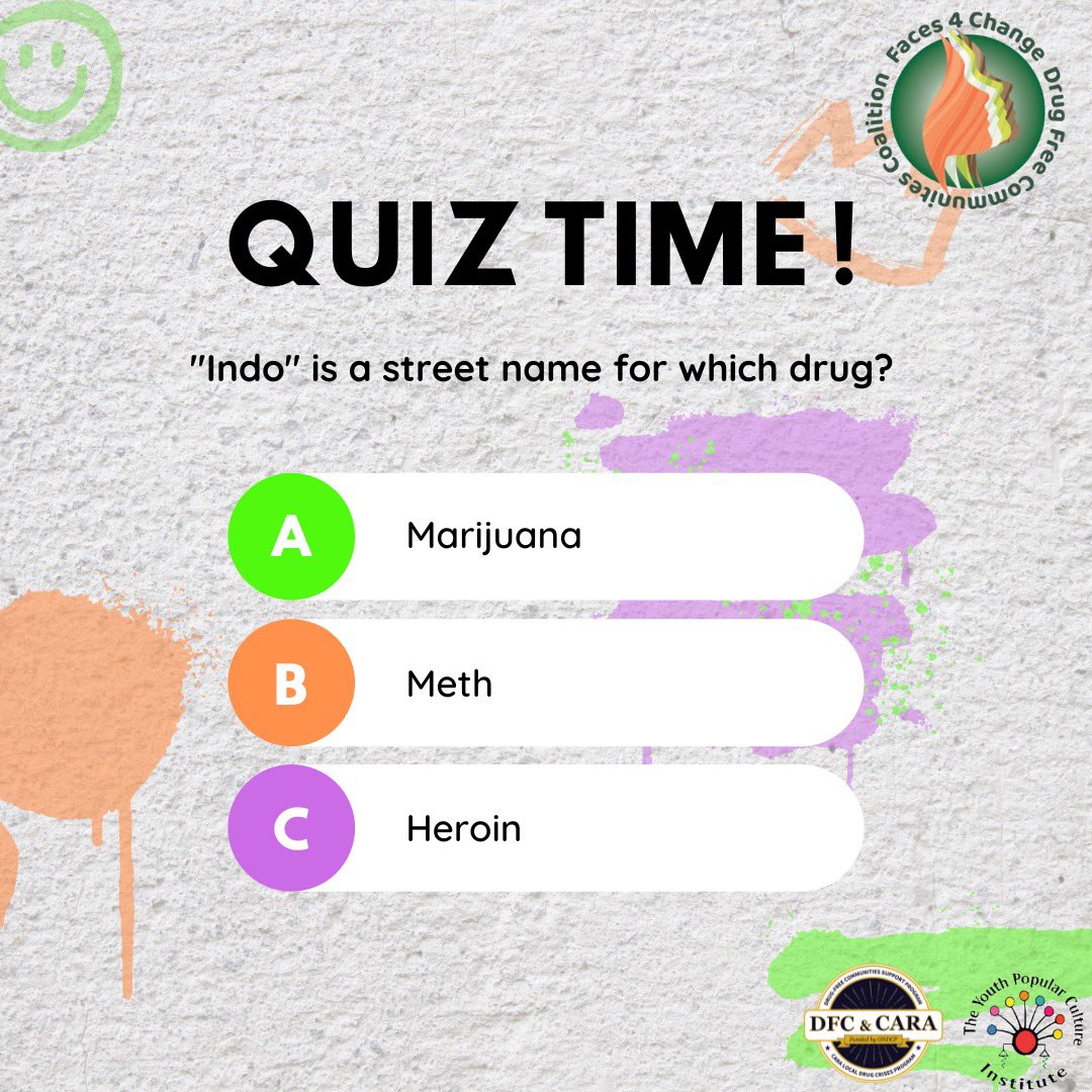Faces4Change's tweet photo. How much do you know about local drugs, their use, and the city of Harrisonburg? Go the “Quiz” page on our site to find out!
#substanceuseprevention #CADCA #youthengagement #urbanyouth #faces4change #f4c #ypci #harrisonburgva #youthleadership #hiphopdev #working4positivechange https://t.co/FkKcarGVGY