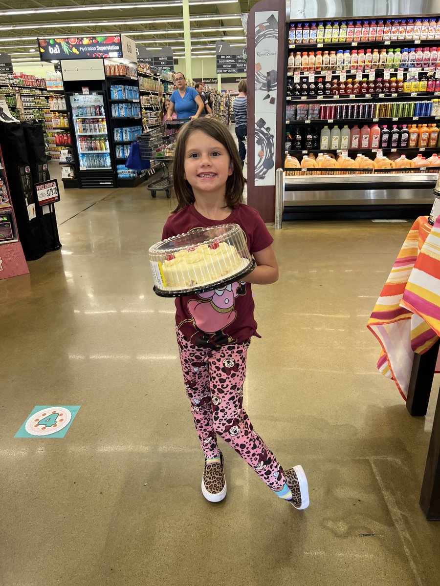 Jazzalynn was tickled to be the winner of our Musical Cake Walk!!! Enjoy!