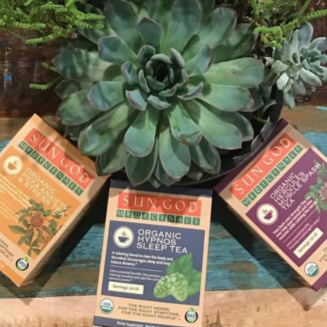 SunGodMeds's tweet photo. So many choices and so much goodness. Hand blended organic loose leaf herbal teas ❤️

#cuppa #looseleaftea #tea #organic https://t.co/N8zvKB4mOy