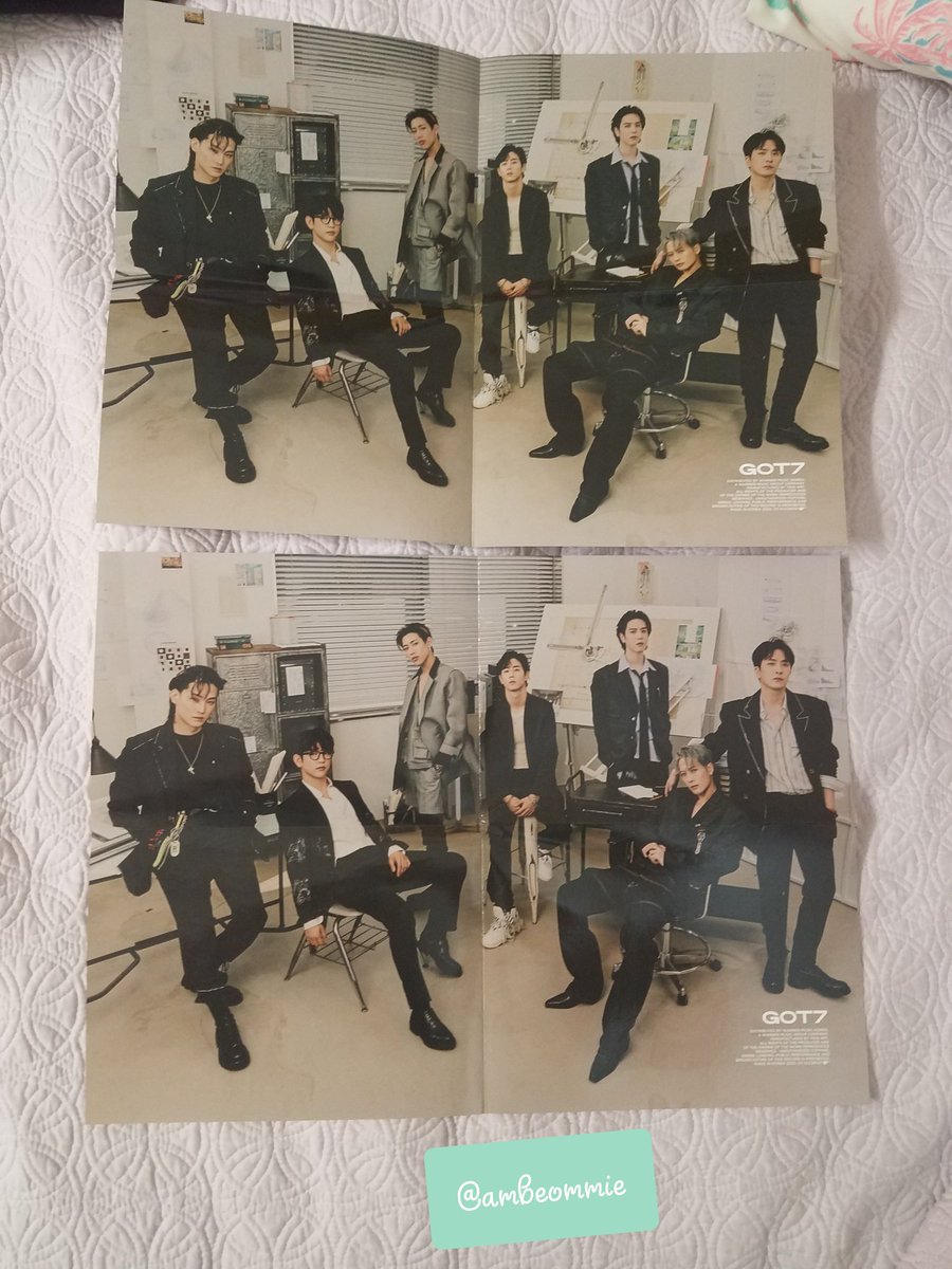 [Pls RT - WTS]
Selling 2 extra group folded posters from the new GOT7 album
$6. Stamped Mail. PayPal F&amp;F
US Only 🇺🇸

<a href="/got7tradingusa/">USA GOT7 TRADING🐤🌿</a> <a href="/got7_trade/">Got7_trade</a> <a href="/IGOT7Trading/">IGOT7 Trading Space</a> <a href="/GOT7trading/">GOT7 Trading Cards</a> <a href="/Got7USTrade/">GOT7USTrade</a>