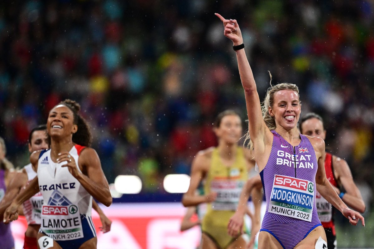 A glittering CV for @keelyhodgkinson and she is just 20 🇬🇧 🥇 European 800m champion 🥈 Olympic 800m silver medallist 🥈 World 800m silver medallist 🥈 Commonwealth 800m silver medallist