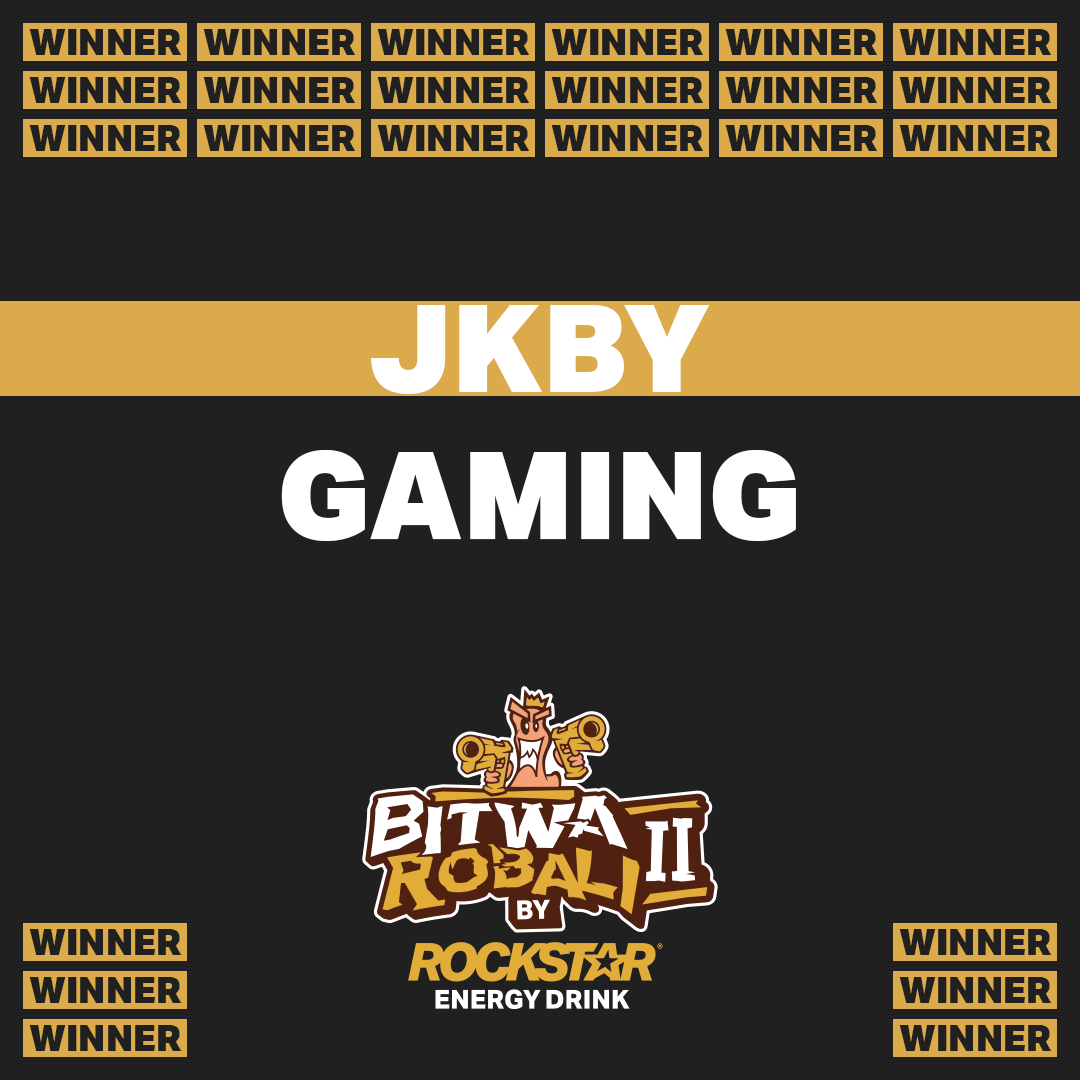 A JEDNAK! JKBY GAMING ZWYCIĘZCĄ #BITWAROBALI BY <a href="/rockstarenergy/">Rockstar Energy Drink</a>! 🏆🏆🏆

Ogromne gratulacje Pelcu, <a href="/parisplatynov/">Paris Platynov</a> i <a href="/TestreeFM/">Filip Mątowski</a>🔥