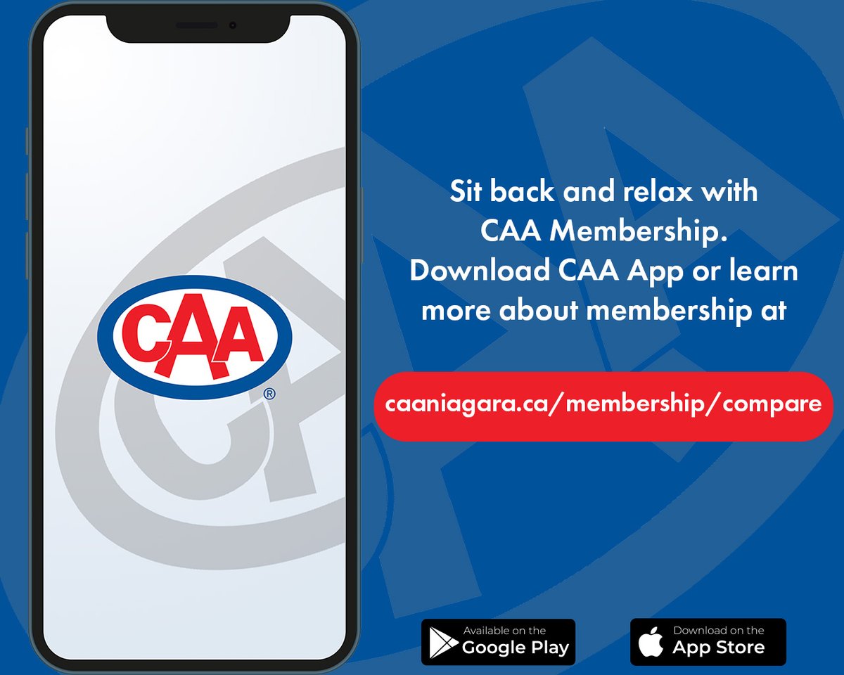 CAANiagara's tweet photo. #DidYouKnow CAA Niagara offers peace of mind to its Members?
So sit back and relax with a #caamembership.
To learn more, download the CAA App or visit https://t.co/KldXgsC2P3
#earnmore #sobeys #antipastos #sourceforsports #beatties #BikeAssist #downloadtheapp #CAARewards https://t.co/DWa1iBJzEC