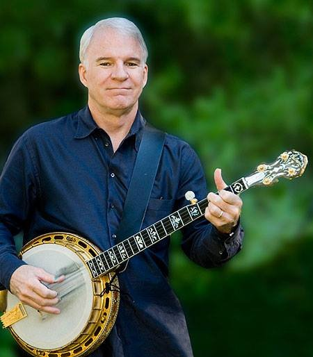 Happy Birthday to a wild and crazy guy--Steve Martin turns 77. 