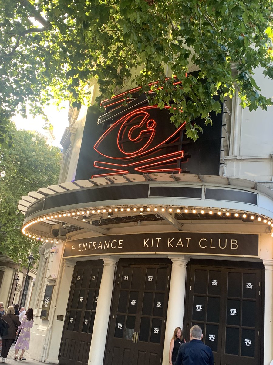 Life is a cabaret old chum.  <a href="/ThePlayhouseLDN/">Playhouse Theatre</a>  to see <a href="/kitkatclubLDN/">Cabaret at the Kit Kat Club (London)</a> with <a href="/ScallywagFox/">Scallywag Fox</a>