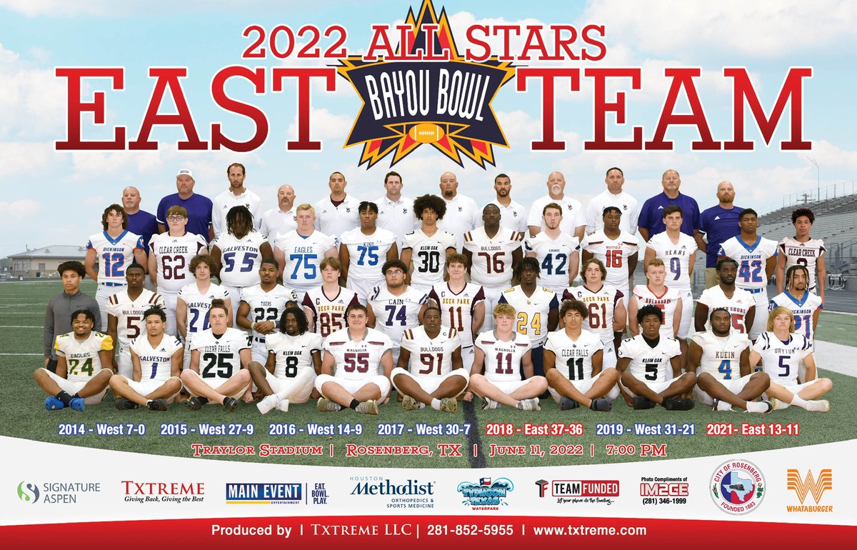 Want to wish everyone the best of luck this season! Looking forward to seeing which <a href="/ghfcahouston/">GHFCA Houston</a> players will be selected to represent their schools in next years <a href="/BayouBowlGHFCA/">Bayou Bowl</a>