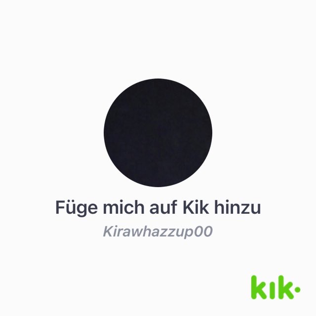 kira2806's tweet photo. Hey! Ich bin bei Kik - mein Benutzername ist 'Kirawhazzup00' https://t.co/vPVBFPZqid #kik #kikme https://t.co/JdQf76fcv2