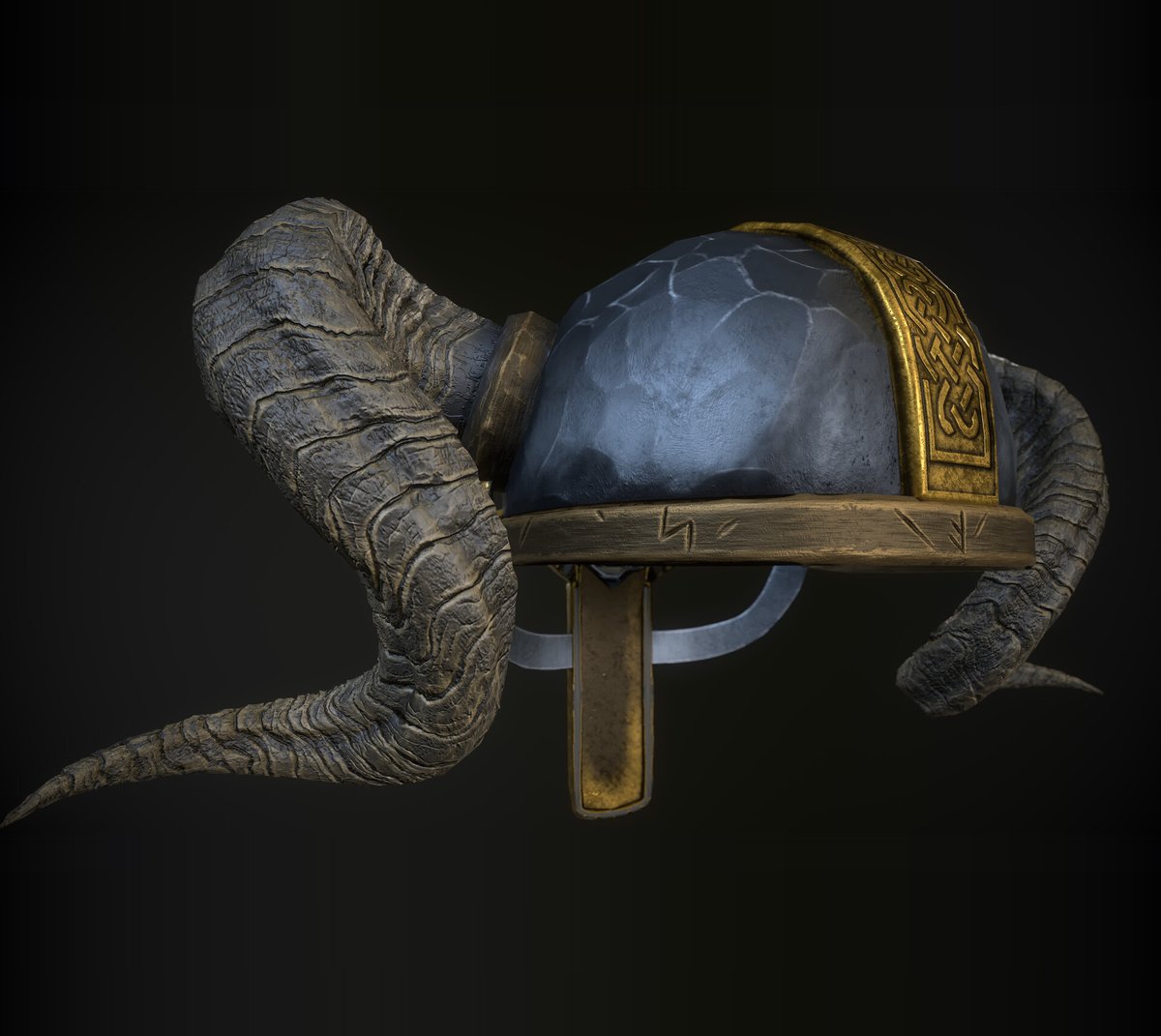SaorArt's tweet image. Test Work "Rune Helmet"
#3dartwork #testwork #study #props #Zbrush #Blender #Rune #Helmet