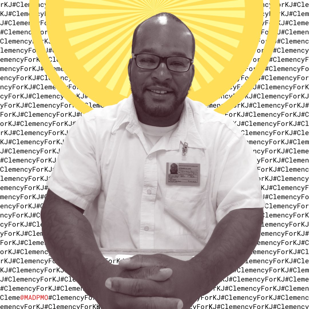 MADPMO's tweet photo. Kevin Johnson is one of the #StLouis6 who currently live on #deathrow.
He needs our help to raise awareness of the states intent to murder him.
Please sign and share a petition in support of #ClemencyForKJ today at https://t.co/L3vjlibrG9
Solidarity, MADP https://t.co/b04ITqbMcA