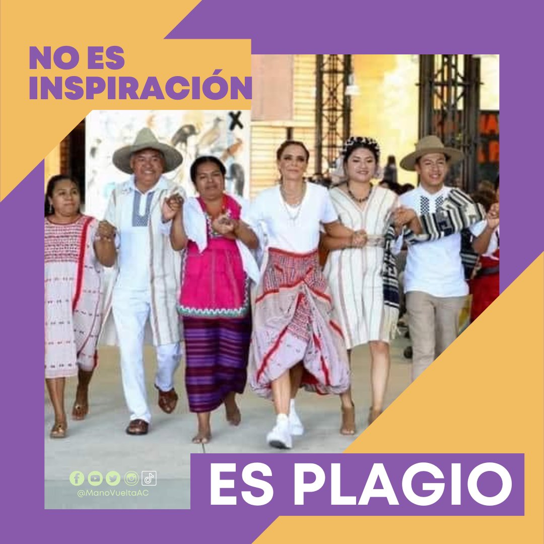 ManoVuelta_AC's tweet photo. #Moravy es un claro ejemplo de clasismo, capitalismo y nepotismo del gobierno, que ha puesto a disposición todos sus recursos para posicionar una “marca" con recursos del pueblo. #Moravy no representa la identidad y cultura de Oaxaca.
#Oaxacanosevende https://t.co/OrH5AC71HC