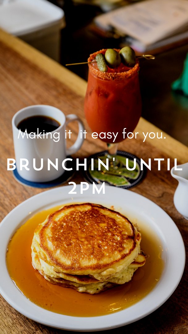 Every Saturday &amp; Sunday we offer Brunch from 10am-2pm. It's a way to start your weekend off right or make it go by in a hurry. Either way, it's a win. 

bit.ly/32T3qPI