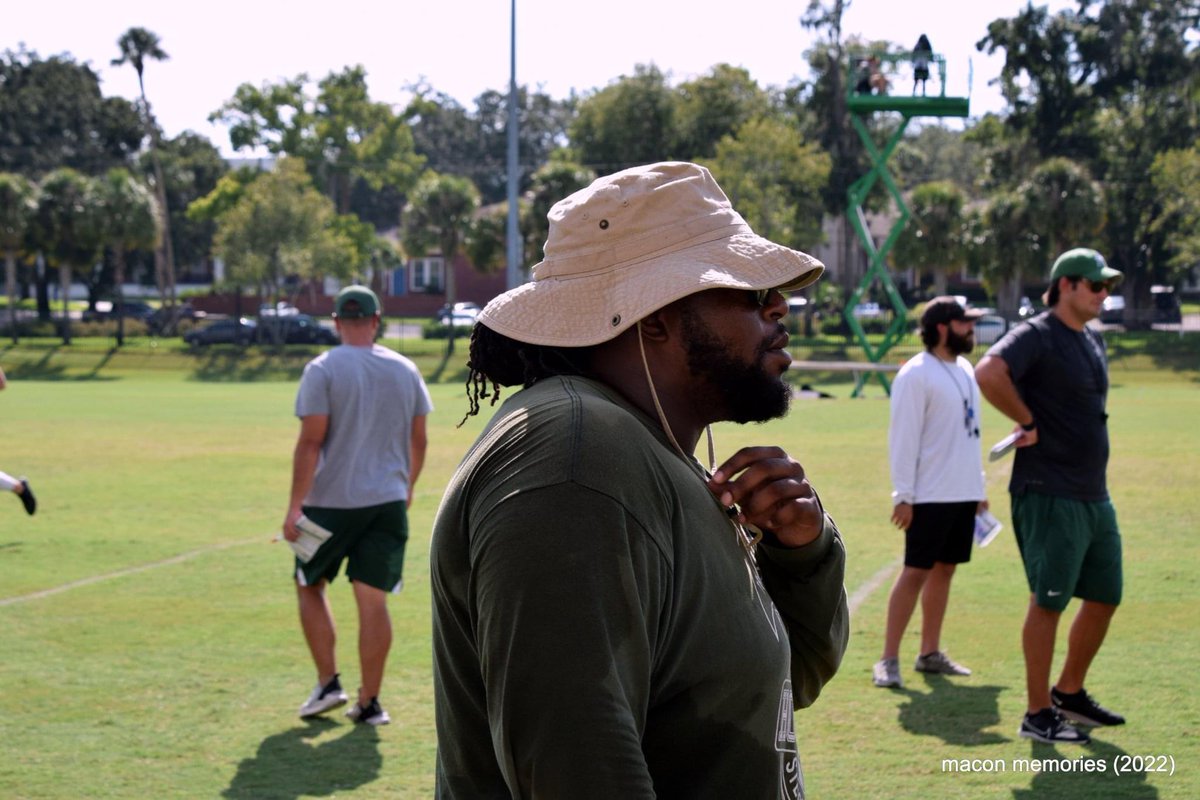 CoachZaneSmith_'s tweet photo. I am so blessed to be able to return to my alma mater, Stetson University, this season in the position of QC and Assistant DL Coach. I am excited and ready to work with this great staff to have a great year with the Hatters again. #hatattack #gohatters @StetsonFootball https://t.co/rTQjO5zsNb