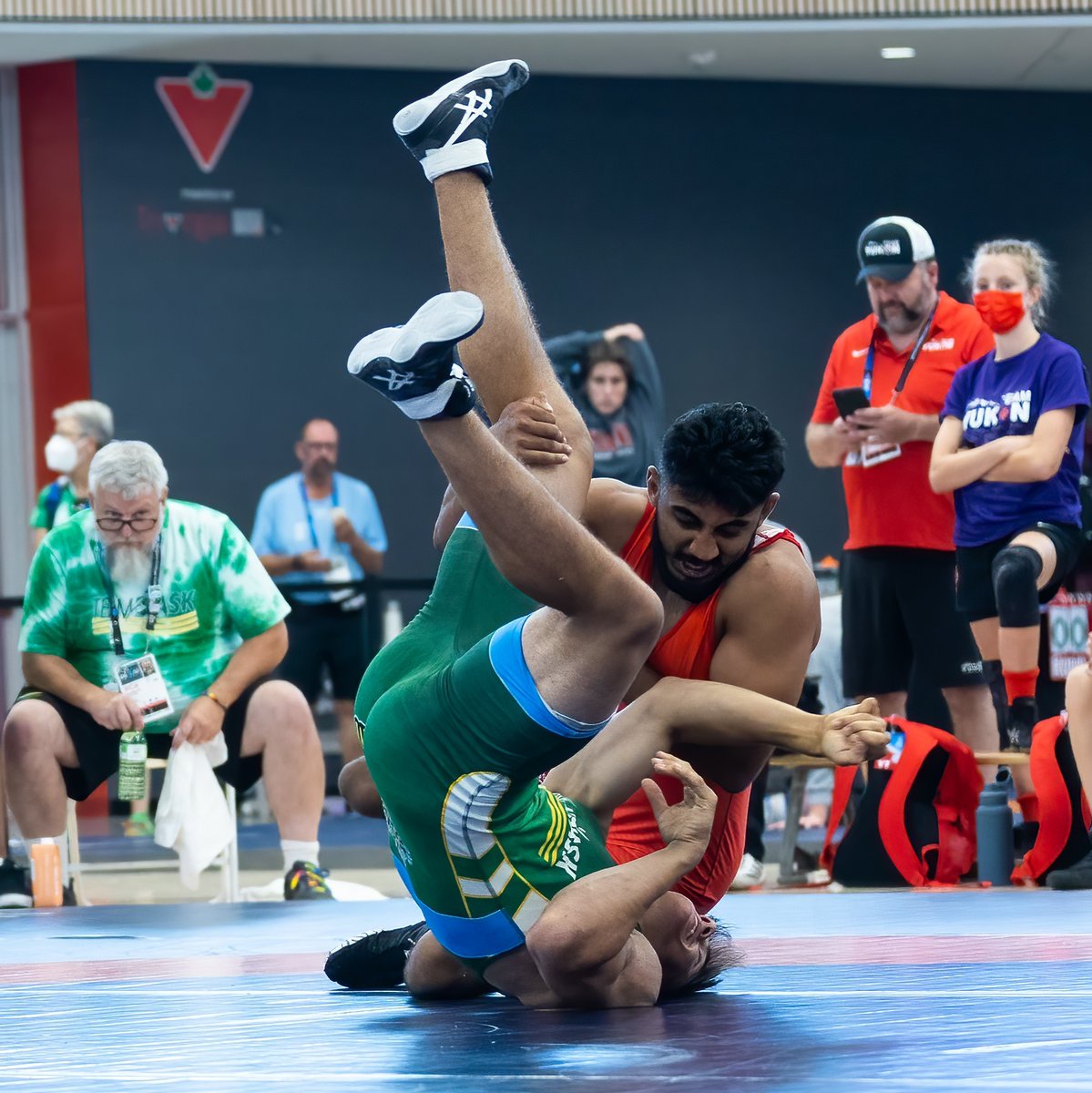 OAWA_Wrestling's tweet photo. #SequenceSaturday
Big 4 pointer by Irman Kang at the CSG!
#ontariowrestling #wrestlingcanada #wrestlingcanadalutte #olympicwrestling #freestylewrestling #womenswrestling #wrestleON https://t.co/cwjuk14izF