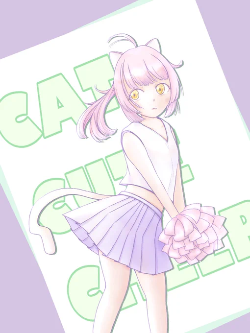 夏っぽいりなりー(チアガールのすがた)#虹ヶ咲 #天王寺璃奈 