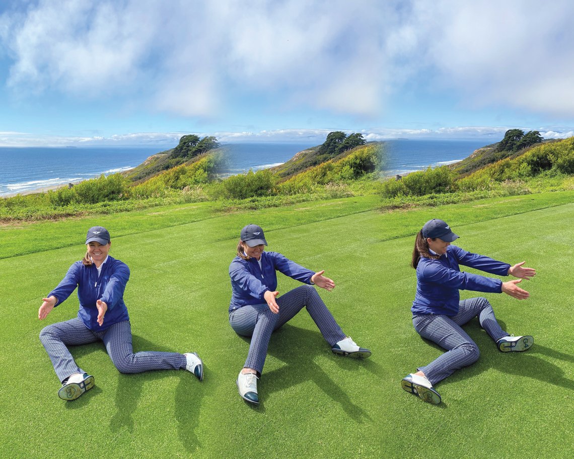 TheOlympicClub's tweet photo. A key factor in a successful golf swing is preventing "early extension" 🏌 Check out the Aug. #OlympianMag for a few movements to try on your own to improve your hip mobility and loosen your hamstrings from our golf professionals (link in bio) 💪 #OCgolf #OlympicClub https://t.co/BSmRjLztwB