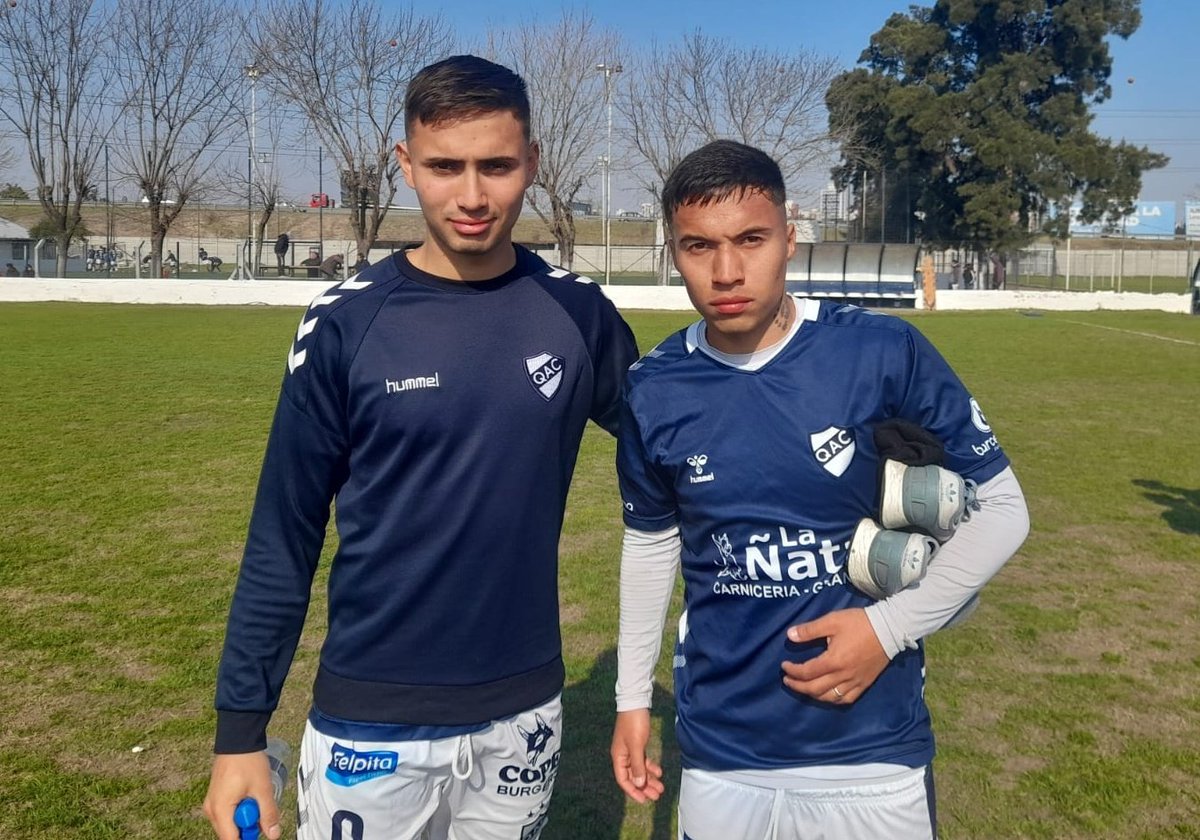 qacoficial's tweet photo. FÚTBOL JUVENIL: CUARTA: Final en Alsina y Lora. Con doblete de Leandro Gutiérrez y uno de Damián Castaño, Quilmes venció por 3-0 a @Club_AlteBrown. https://t.co/7MeZ33OOJT