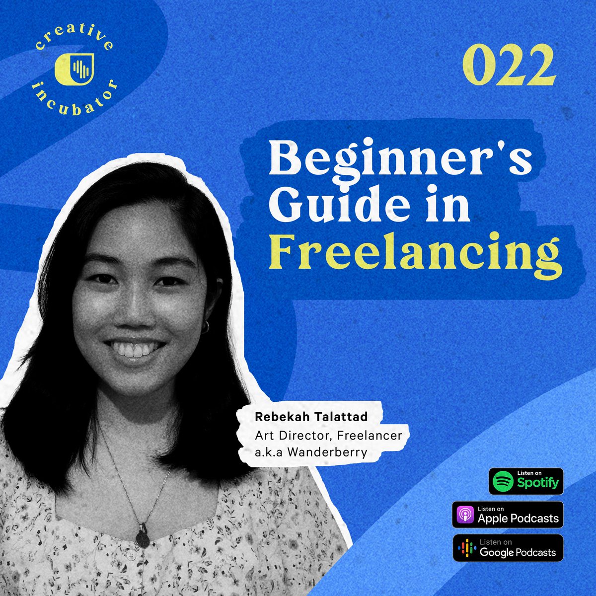 wanderberryart's tweet photo. The podcast episode is out now!
You can listen to our episode on any of the following
SPOTIFY:https://t.co/tSqPlzRuf4
APPLE PODCAST:https://t.co/M5DYb9UN5k
GOOGLE PODCAST:https://t.co/ejsoWKoSKD
#podcast #creativeincubator #freelancer #freelancing #freelancingtips #wanderberryart https://t.co/A1x8QaTZuW