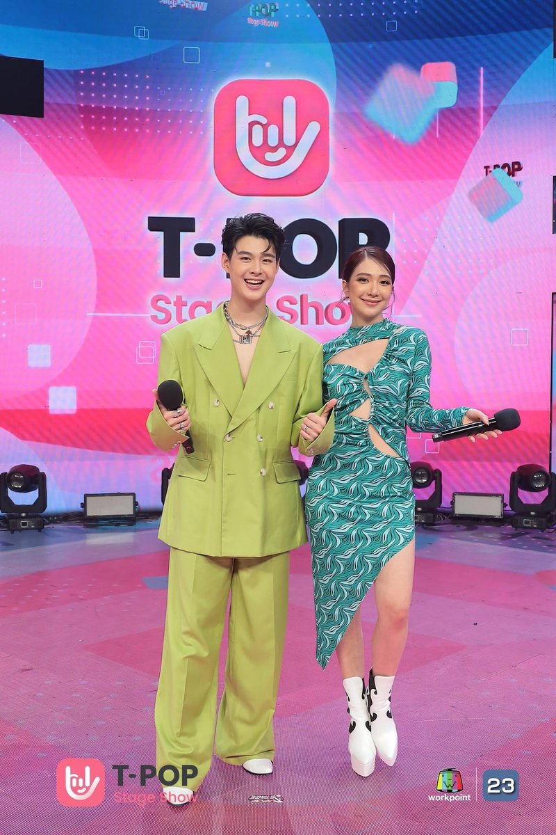 #TPopStageShowEP51 ส่ง 2 พิธีกร
เซ้นต์ ศุภพงษ์ #Saint_sup และ 'จูน ธีรตี' #JuneTeeratee  ห้ามพลาดคืนนี้ 

THPOP SAINT EP51
