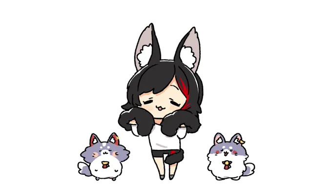モフちからがアップしていた
#みおーん絵
#ホロメンワンドロ820 