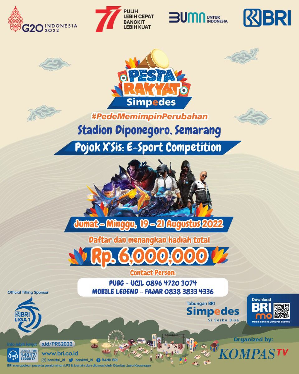 noturfavson2's tweet photo. seruu bgtt di PRS Semarang ada lomba esport offline
#Prssemarang2022 https://t.co/BAsLN9C9l4