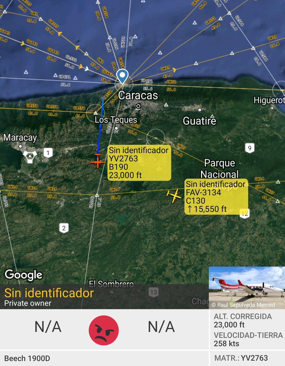 Arr3ch0's tweet photo. Heecukes de la Aviación Militar Bolivariana #FAV3134 y el sancionado PDVSA #YV2763 activos. https://t.co/qwb2hVj5qt