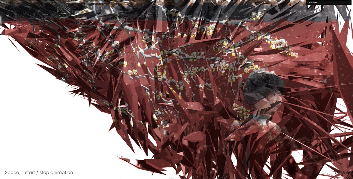 inspired by Curl Flow created by <a href="/masudaaa/">Ichitaro Masuda</a>
#threejs

◇app
nemutas.github.io/rhombus-flow/

◇repo
github.com/nemutas/rhombu…