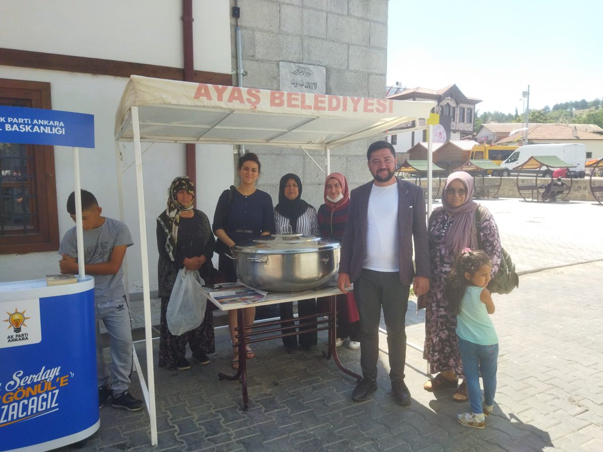 akkadinankara's tweet photo. 📍Ayaş
Yönetim Kurulu üyemiz, İlçe Başkanımız @sakingkmen ,Gençlik Kolları Başkanı @MstfaKskin ve Belediye Başkanı @BurhanDEMRBA1 ile birlikte mübarek Muharrem ayı münasebetiyle yapılan #Aşure programına katılım sağladılar.

@aysekesir
@hatice_cakmak_ https://t.co/PI5SWY49tG