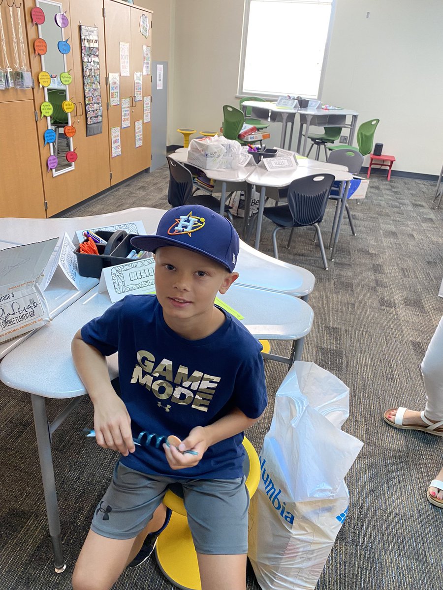 Weston’s ready for 3rd grade <a href="/SwenkeCFISD/">SwenkeCFISD</a>! It’s going to be a great year with <a href="/MrsStanley2nd/">Mrs. Stanley</a> and <a href="/mrsparrish3rd/">Mrs. Parrish's Class</a>! 💙