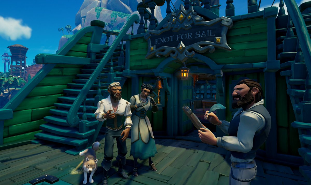 DreadedDripp's tweet image. When you discover the perfect family vessel of your dreams, only to discover that it is.....

#SoTShot Theme: Captaincy

@SeaOfThieves @RareLtd #SoT22 #SeaOfThieves #VirtualPhotography