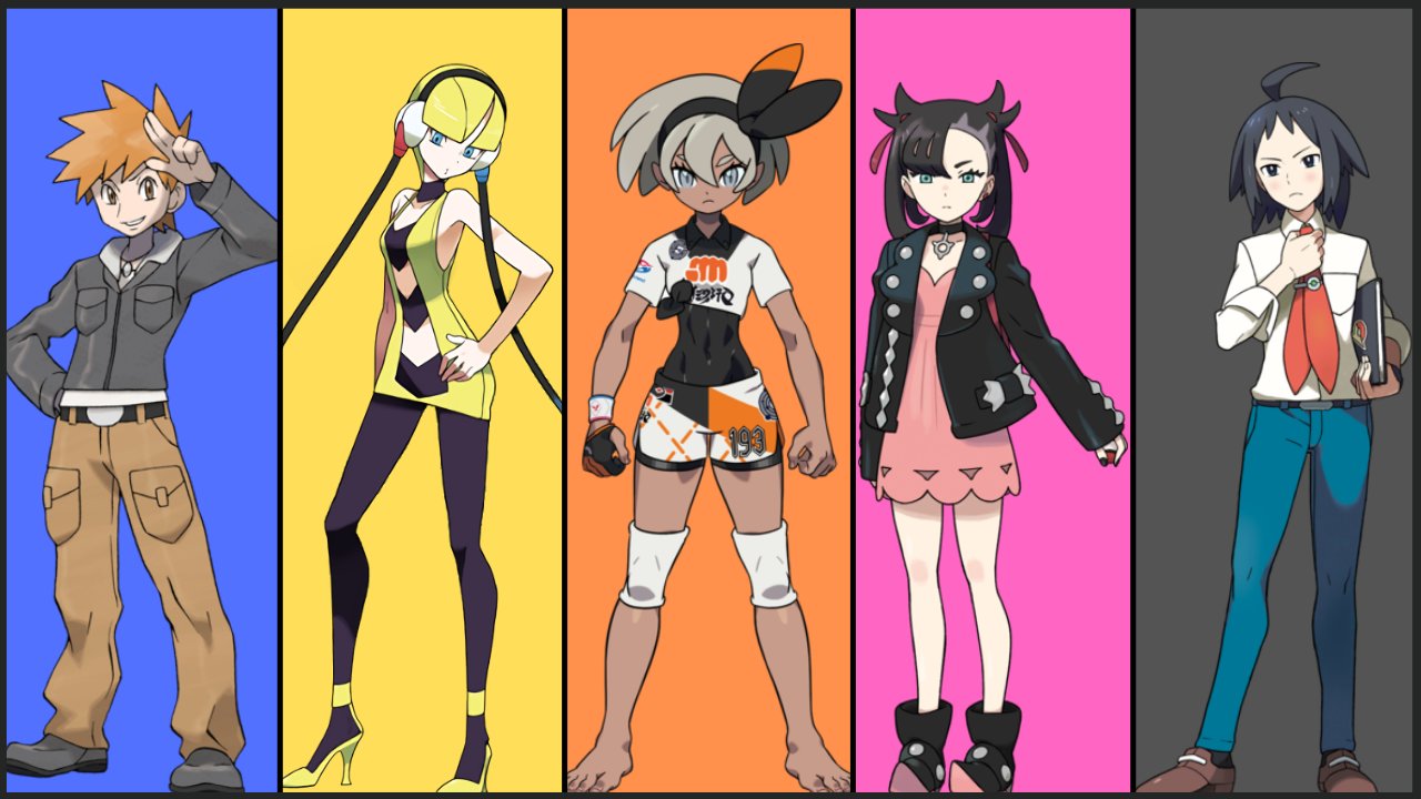 Our favourite Pokémon gym leaders