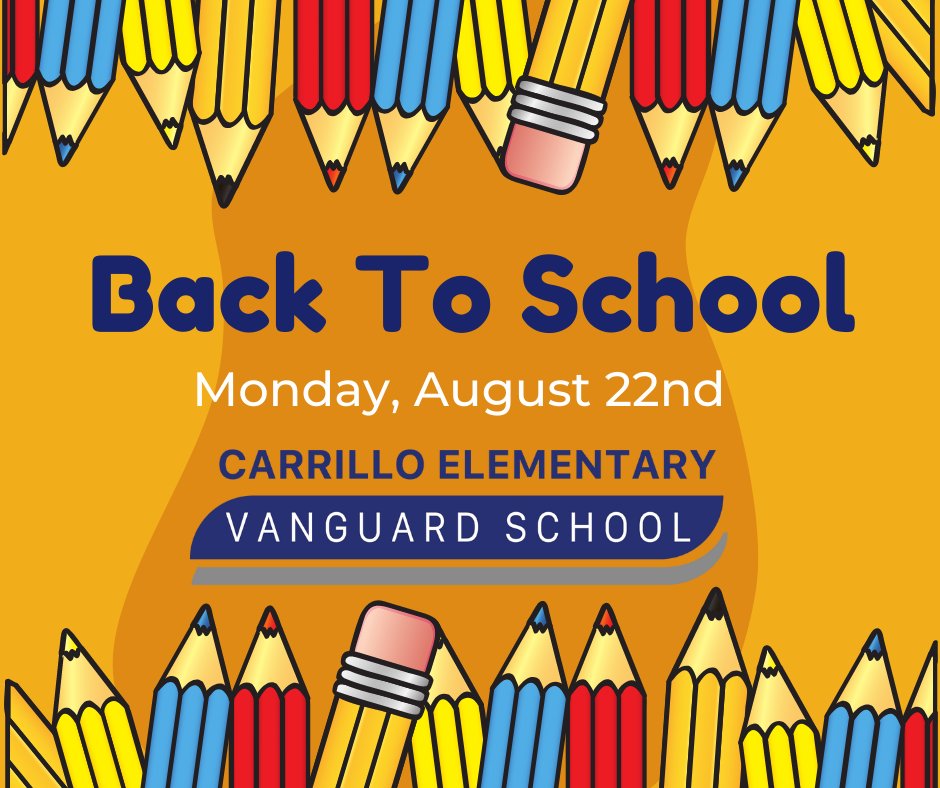Carrillo_HISD's tweet photo. โจ#NewSchoolYear #BackToSchool #TeamCarrillo #CarrilloCougars We can't wait to see everyone on Monday, August 22nd! @LopezprinciPAL @ES_Buttercup @maveroluna @NKellyEducates @LundinKinder @FennerInFourth @Koral77129946 @JOrtizTeachesU @VZFlor1 @sstclair101 @CarrilloWrap https://t.co/uW8jp3iZrK