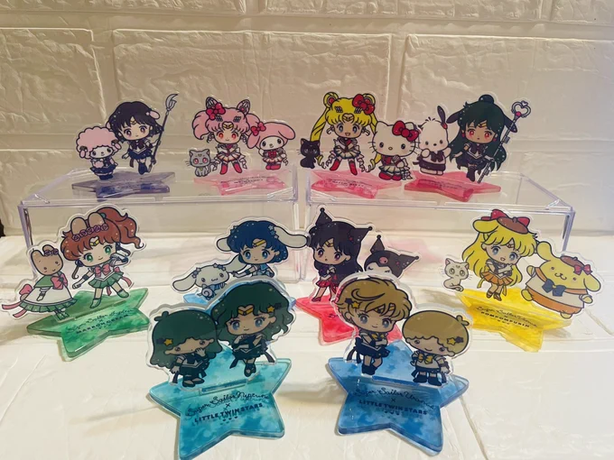 大人なので我慢できませんでした。ちびうさとほたるちゃんのキャラがマイメロとぴあのちゃんで対になってるのと、はるみちがキキララなの天才だなと思った…そしてセレニティ 