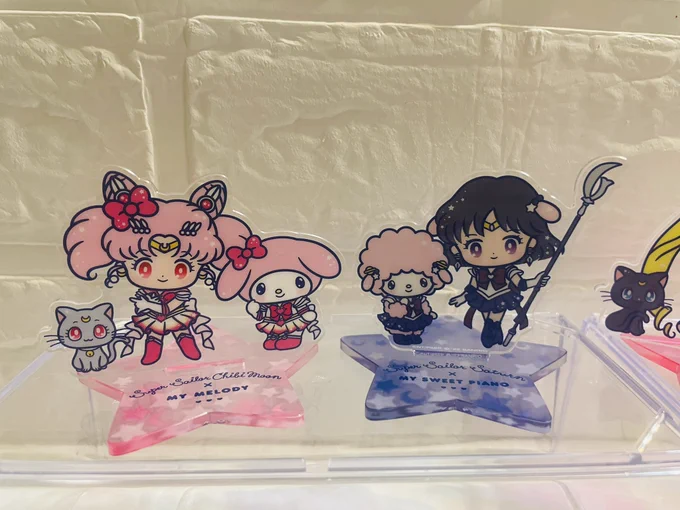 大人なので我慢できませんでした。ちびうさとほたるちゃんのキャラがマイメロとぴあのちゃんで対になってるのと、はるみちがキキララなの天才だなと思った…そしてセレニティ 