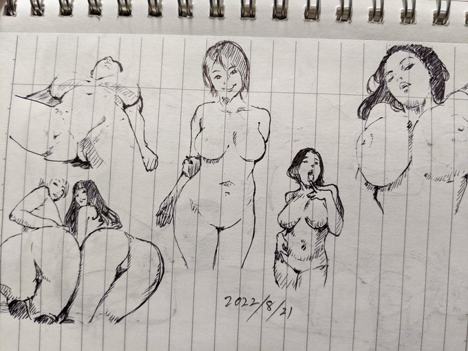 恐らく今後もボールペンで様々なジャンルの模写することは辞めないと思う この右手が動く限り カキカキ。 