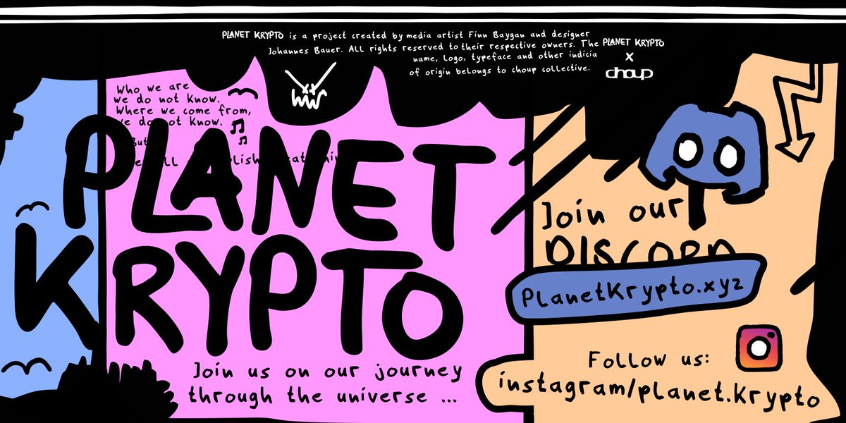 ChoupCollective's tweet photo. We’re officially launched … !
Mint your Kryptant now on our website: https://t.co/uLOqBQ9FY6 https://t.co/UAkiktRIQs