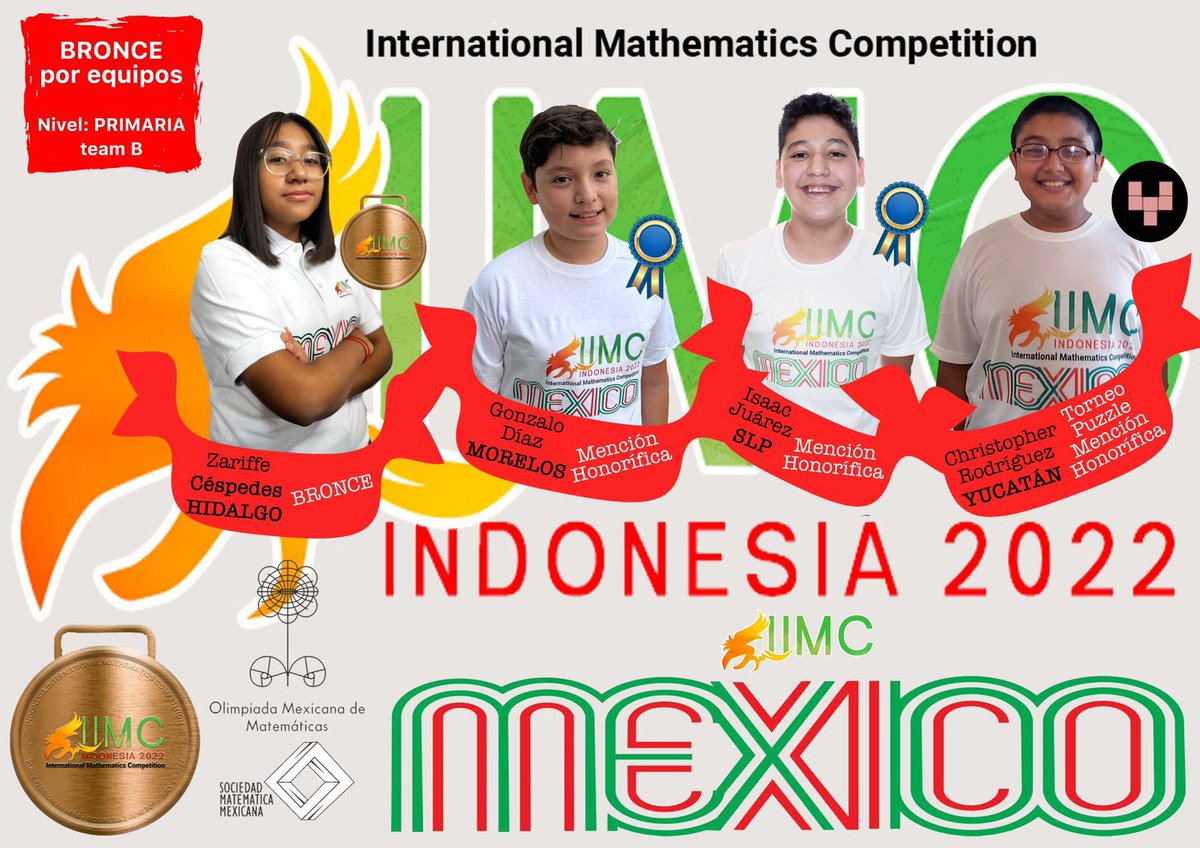 CDMXOMM's tweet photo. Felicitamos a nuestra campeona olímpica de matemáticas #IMC2022, Zariffe Céspedes, por el reconocimiento que le dio el gobernador de Hidalgo @omarfayad por su excelente desempeño en la Olimpiada del Conocimiento Infantil #SomosOlímpicos https://t.co/aEvtHd87GI