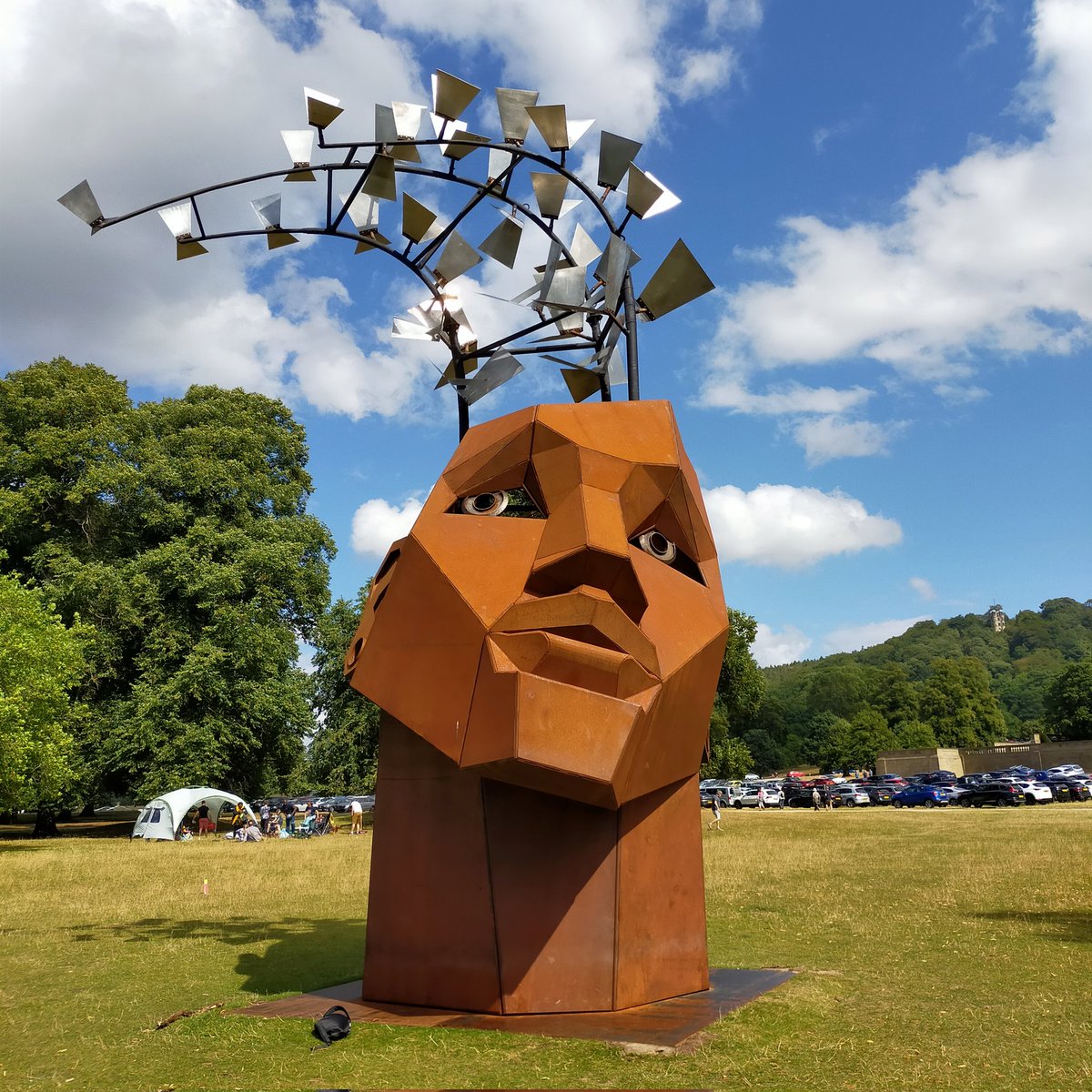Librarycarl's tweet image. The Flybrary by Christina Sporting at the Radical horizons exhibition #BurningMan2022 #Chatsworth