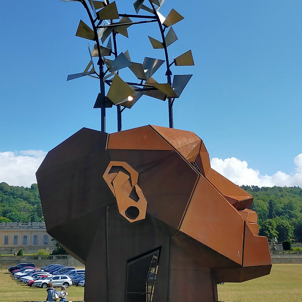 Librarycarl's tweet image. The Flybrary by Christina Sporting at the Radical horizons exhibition #BurningMan2022 #Chatsworth