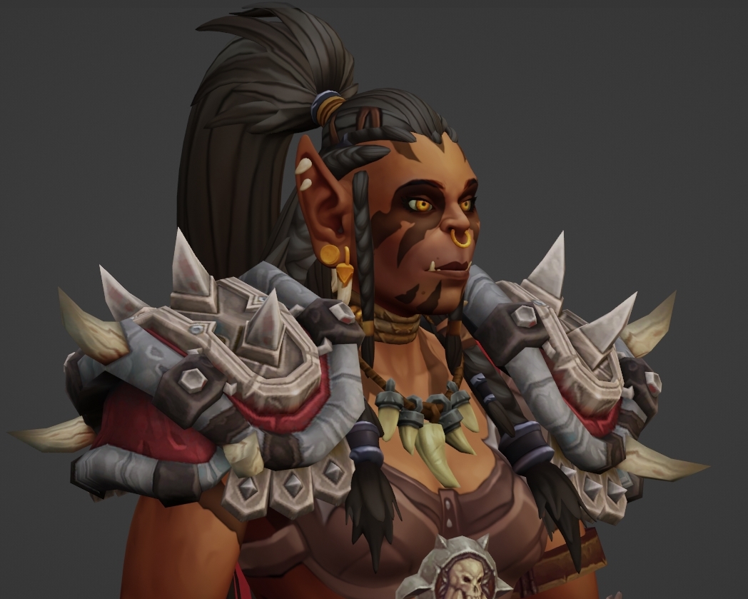 Mithril on Twitter "[ Another WIP] Rashaad from the Warsong clan🪓 https//t.co/USqoBRwoY9